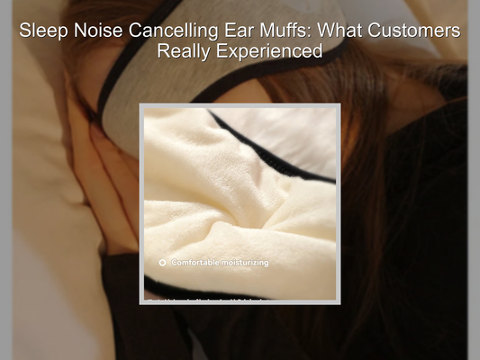 Sleep Noise Cancelling Ear Muffs: What Customers Really Experienced