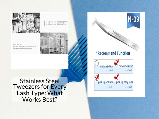 Stainless Steel Tweezers for Every Lash Type: What Works Best?