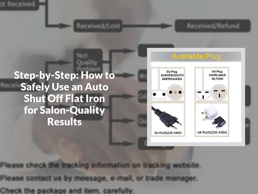 Step-by-Step: How to Safely Use an Auto Shut Off Flat Iron for Salon-Quality Results