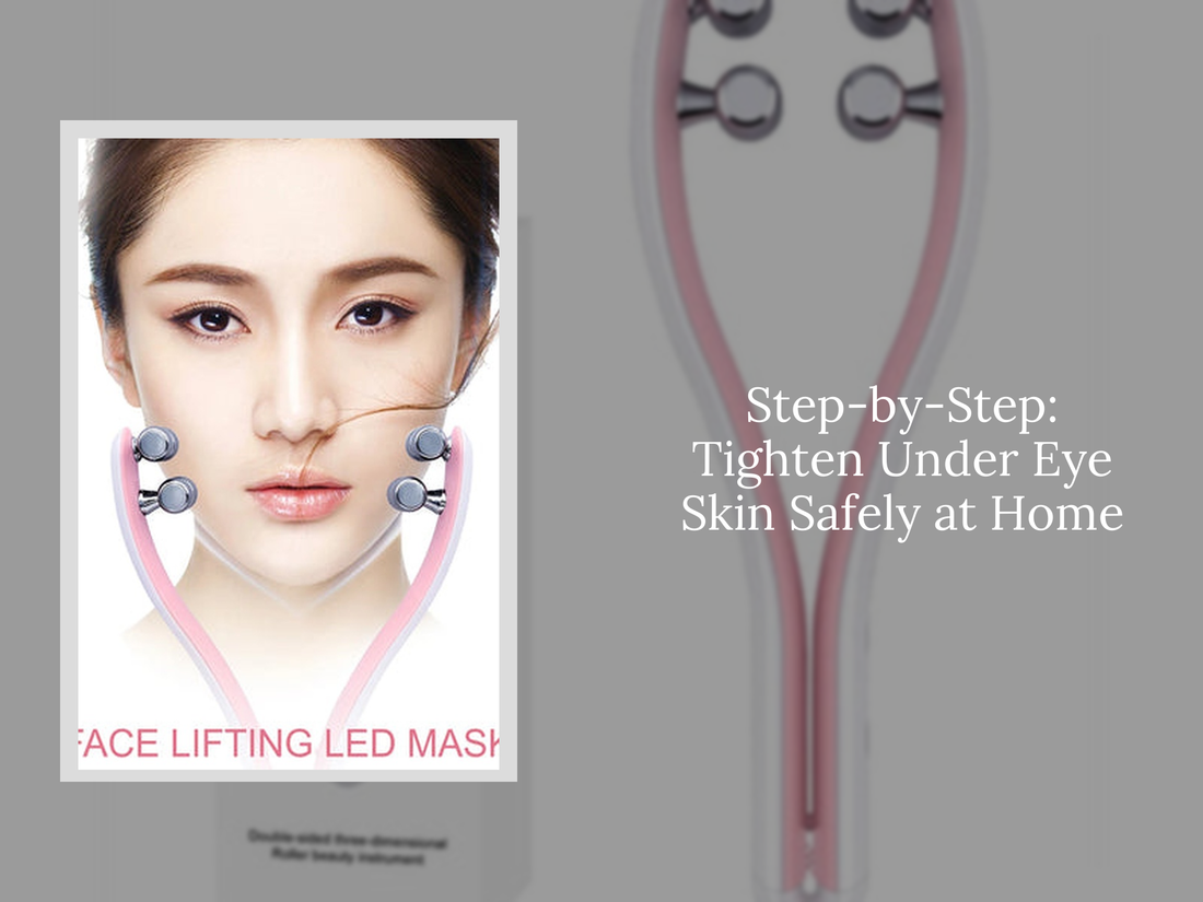 Step-by-Step: Tighten Under Eye Skin Safely at Home
