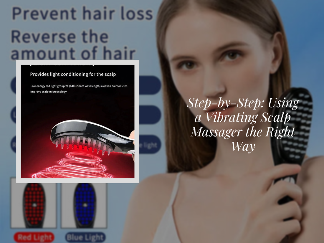 Step-by-Step: Using a Vibrating Scalp Massager the Right Way