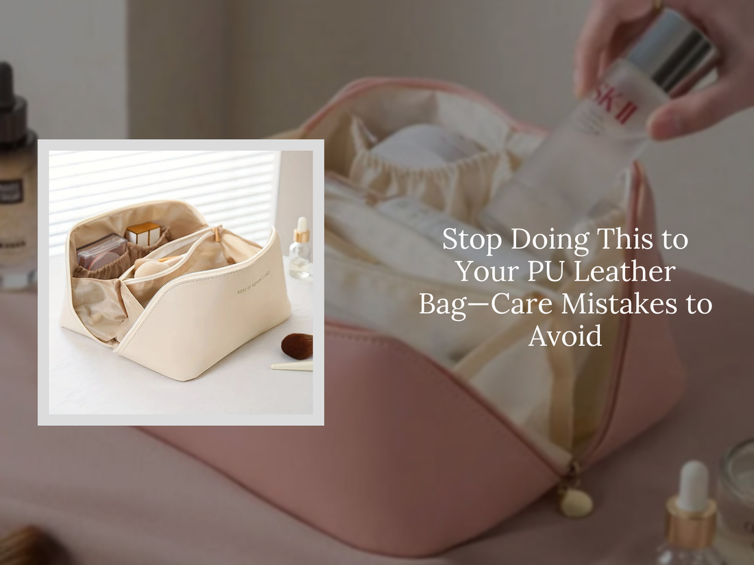 Stop Doing This to Your PU Leather Bag—Care Mistakes to Avoid