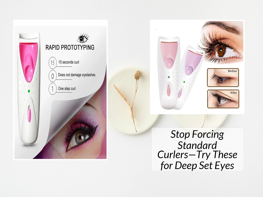Stop Forcing Standard Curlers—Try These for Deep Set Eyes