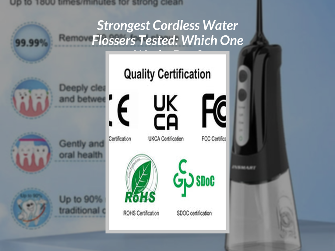 Strongest Cordless Water Flossers Tested: Which One Works Best?