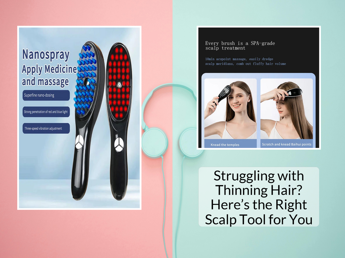Struggling with Thinning Hair? Here’s the Right Scalp Tool for You