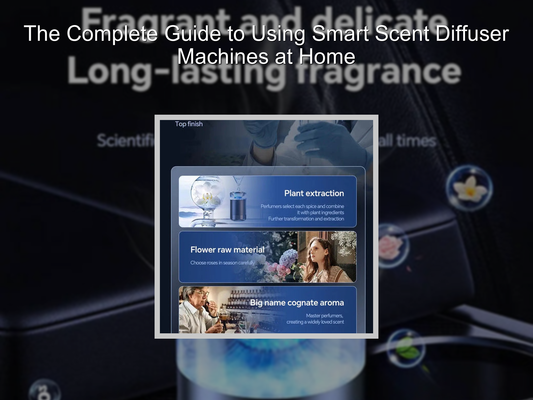 The Complete Guide to Using Smart Scent Diffuser Machines at Home