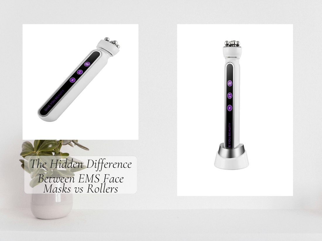 The Hidden Difference Between EMS Face Masks vs Rollers