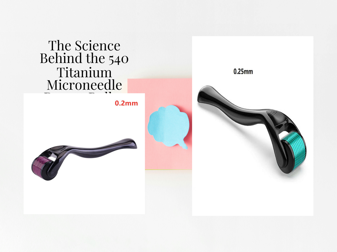 The Science Behind the 540 Titanium Microneedle Derma Roller