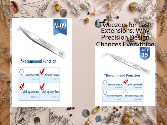 Tweezers for Lash Extensions: Why Precision Design Changes Everything
