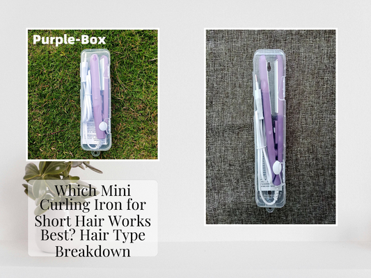 Which Mini Curling Iron for Short Hair Works Best? Hair Type Breakdown
