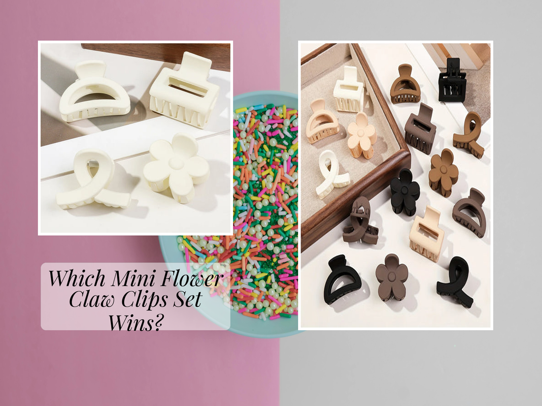 Which Mini Flower Claw Clips Set Wins?