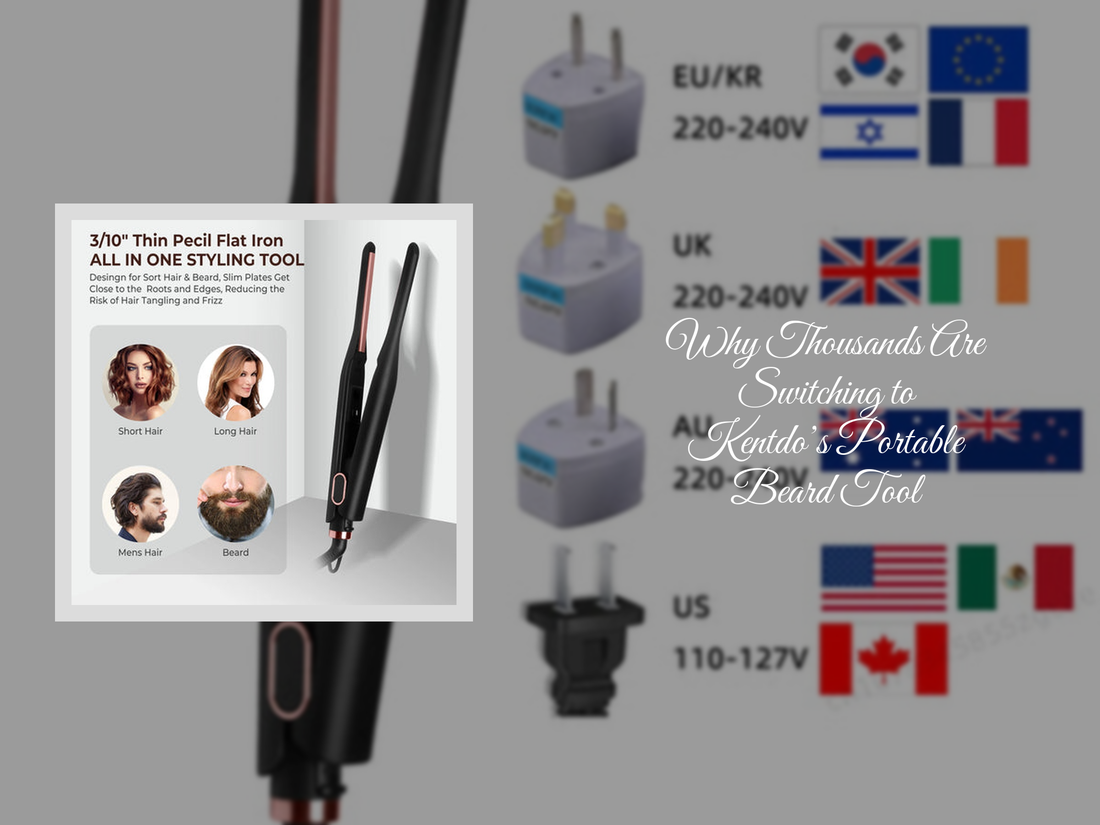 Why Thousands Are Switching to Kentdo’s Portable Beard Tool