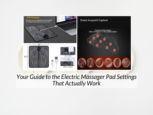 Your Guide to the Electric Massager Pad Settings That Actually Work