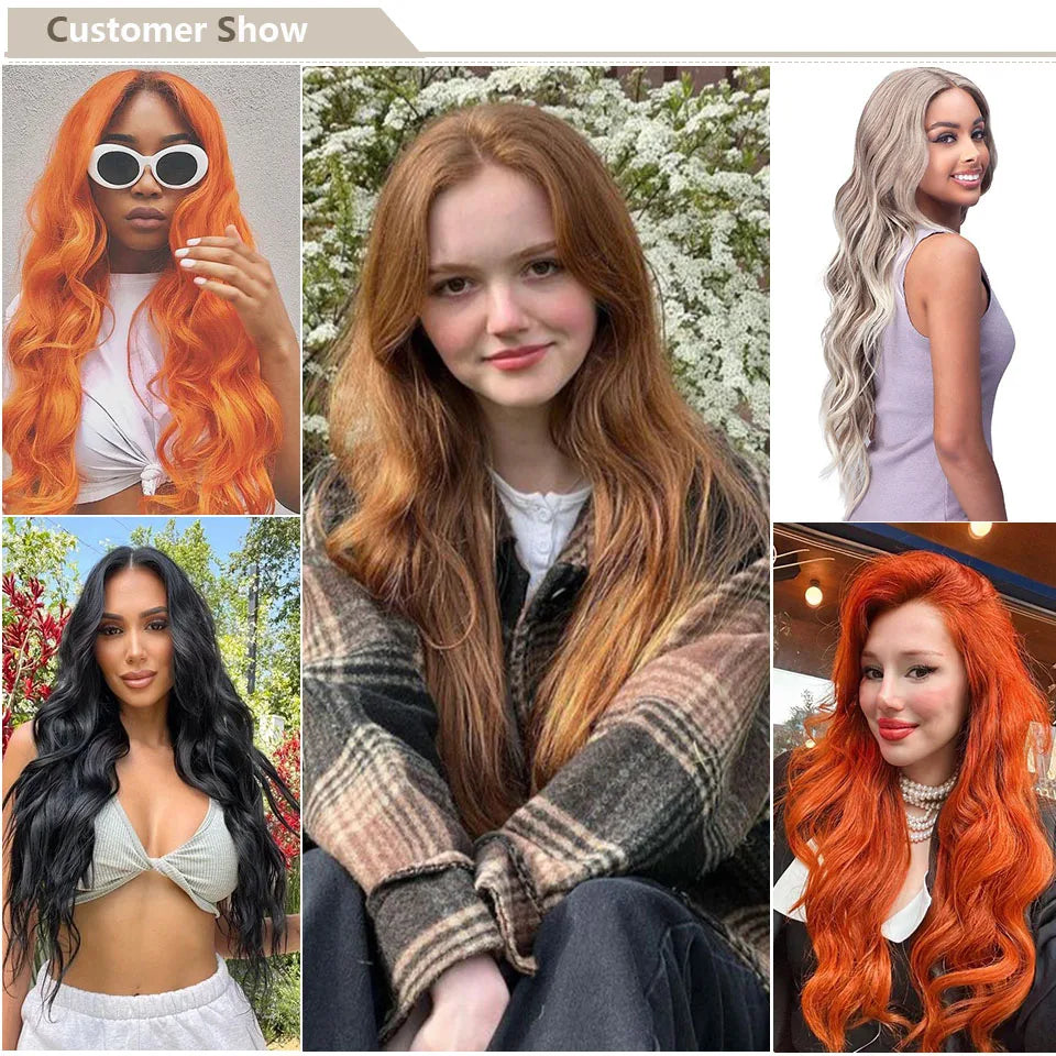 KentDO™ 30" Ombre Brown Body Wave Hair Extensions – Voluminous Look