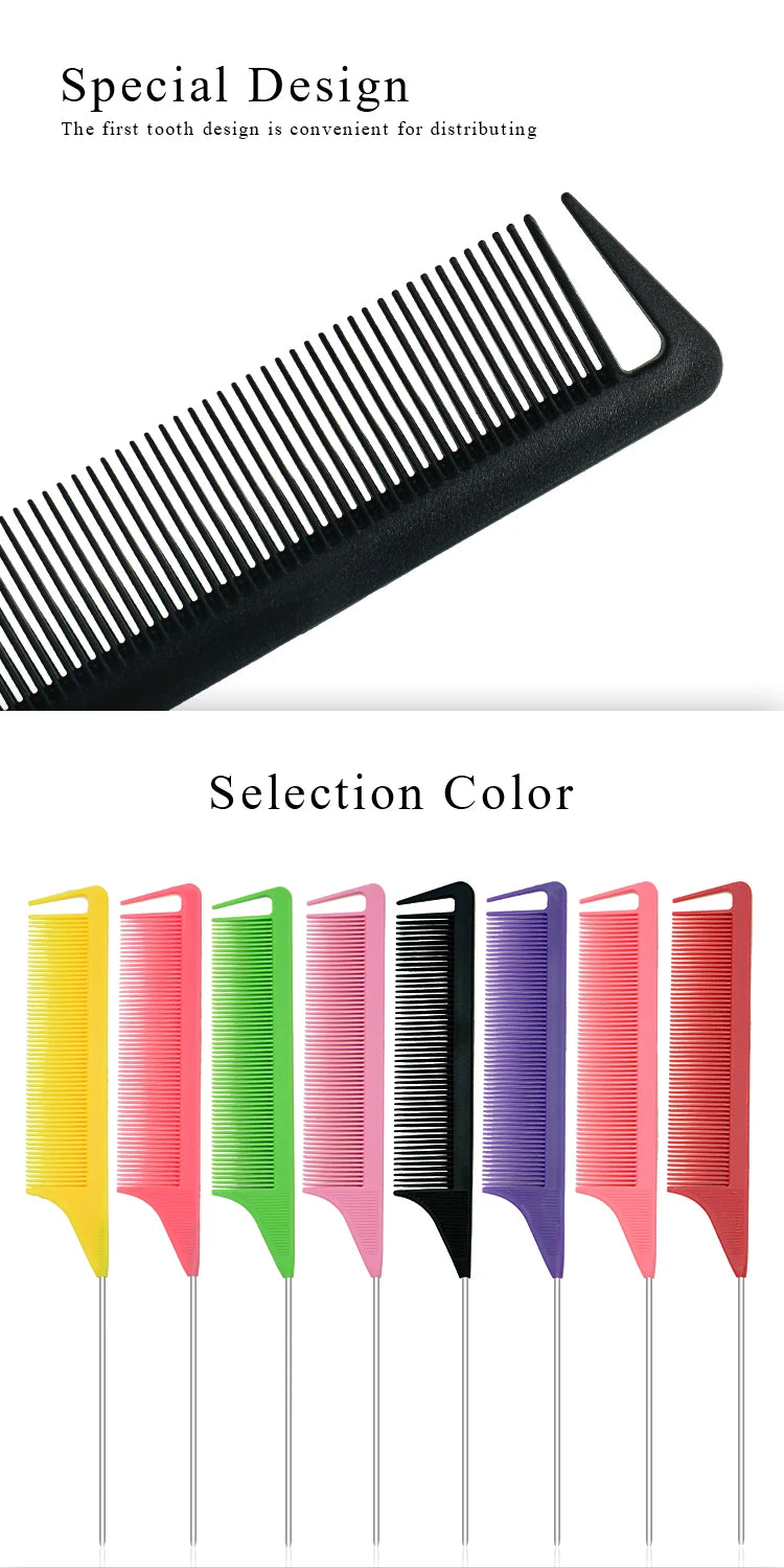 KentDO™ Pro Tail Comb – Anti-Static Hair Styling Tool