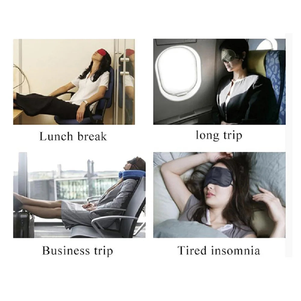 KentDO™ Silk Sleep Eye Mask – Soft & Comfortable