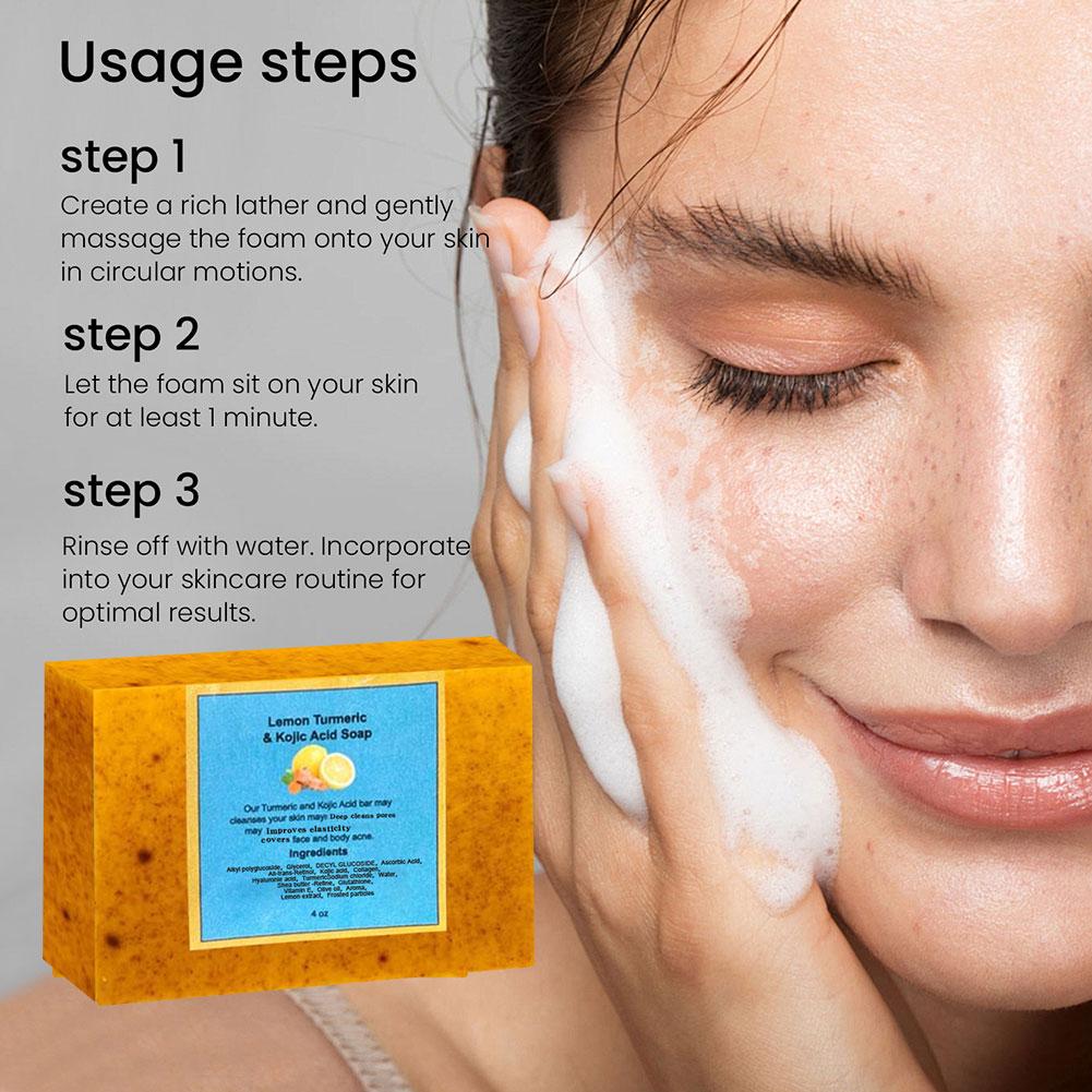 KentDO™ Turmeric Kojic Acid Soap – Brightening & Clear Skin