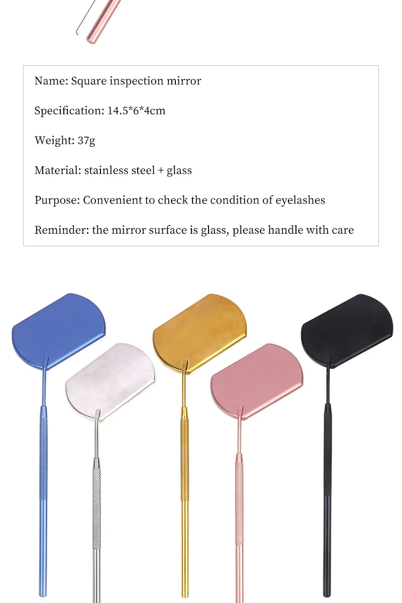 KentDO™ Eyelash Extension Mirror – Precision Lash Check Tool