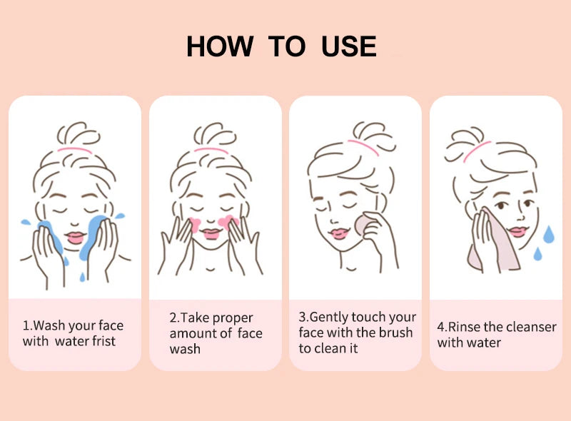 KentDO™ Sonic Facial Cleansing Brush – Waterproof & Rechargeable