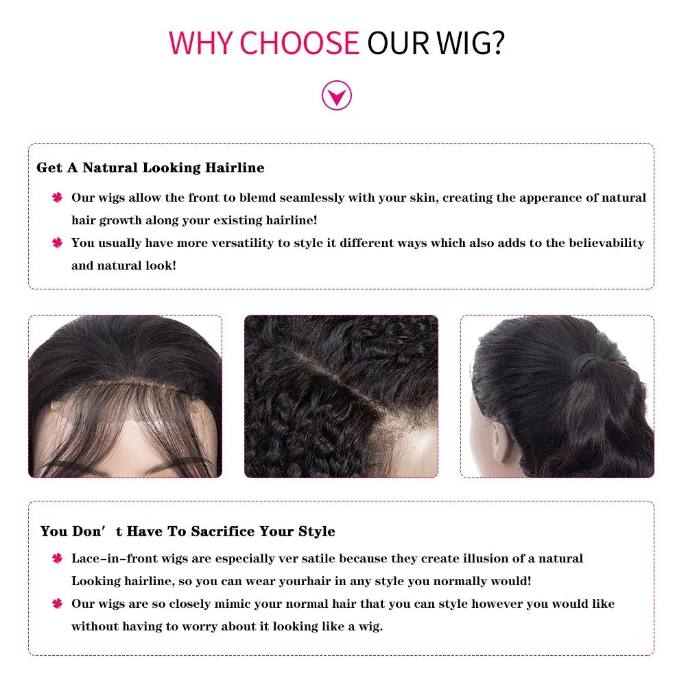 KentDO™ HD Lace Frontal Wig Human Hair – Undetectable & Natural