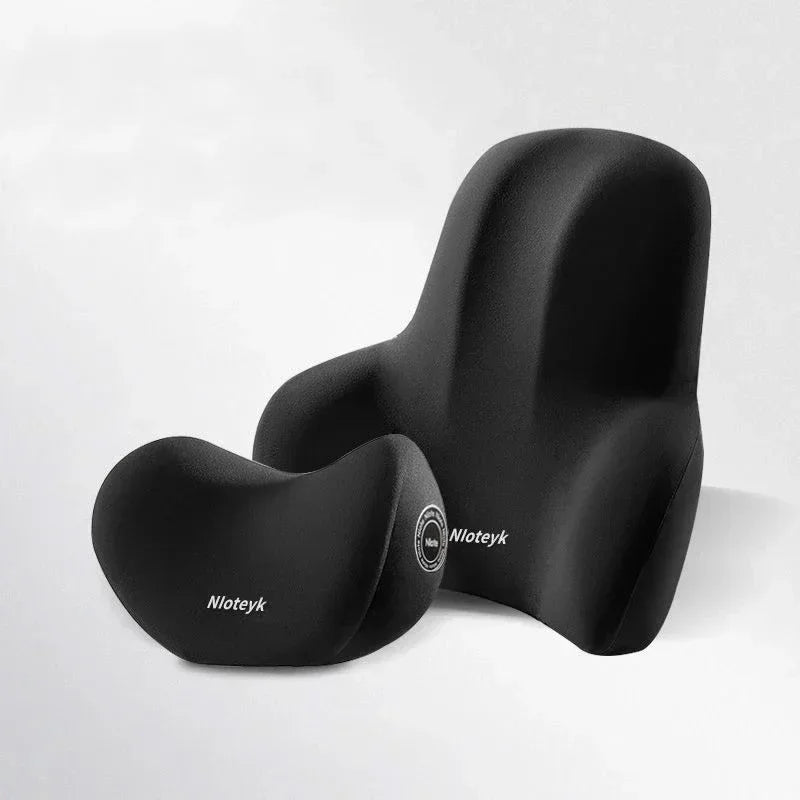 KentDO™ Memory Foam Car Pillow – Neck & Lumbar Support
