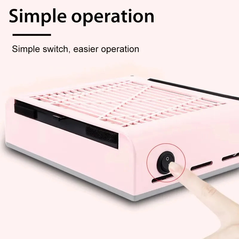 KentDO™ Nail Dust Collector – Powerful Clean Nail Fan