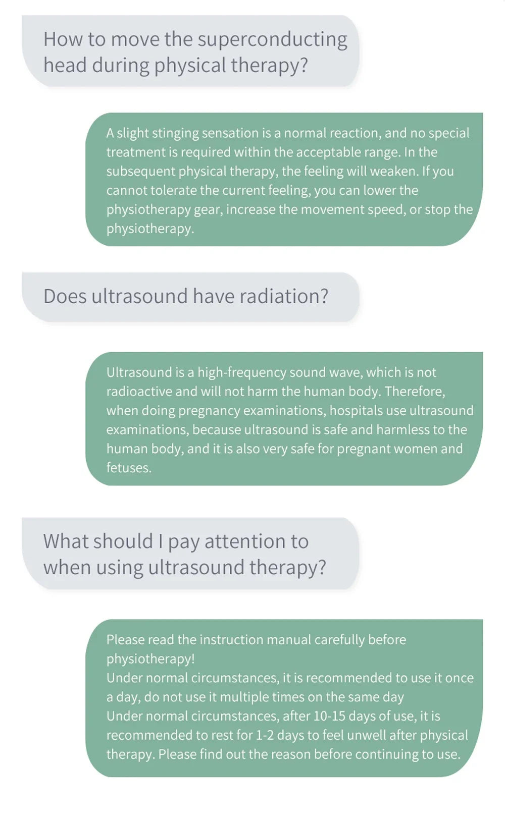 KentDO™ Ultrasound Physiotherapy Device for Pain Relief