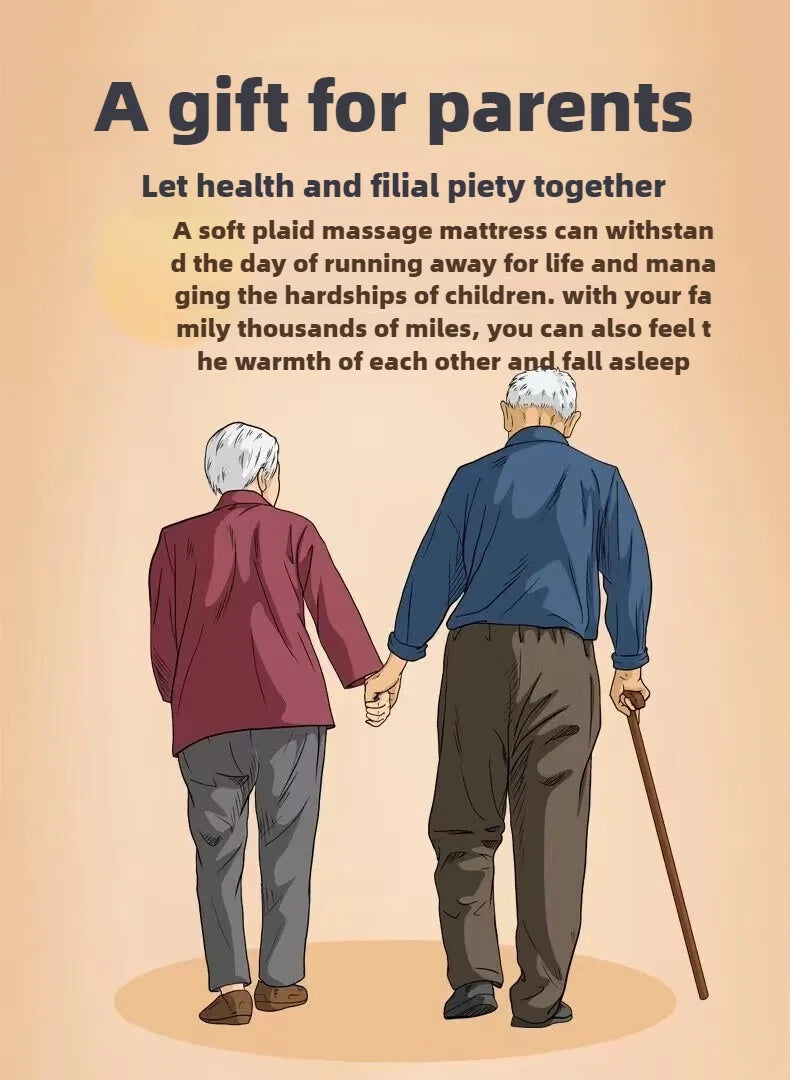 KentDO™ Full Body Massage Mattress – Heated Deep Relaxation