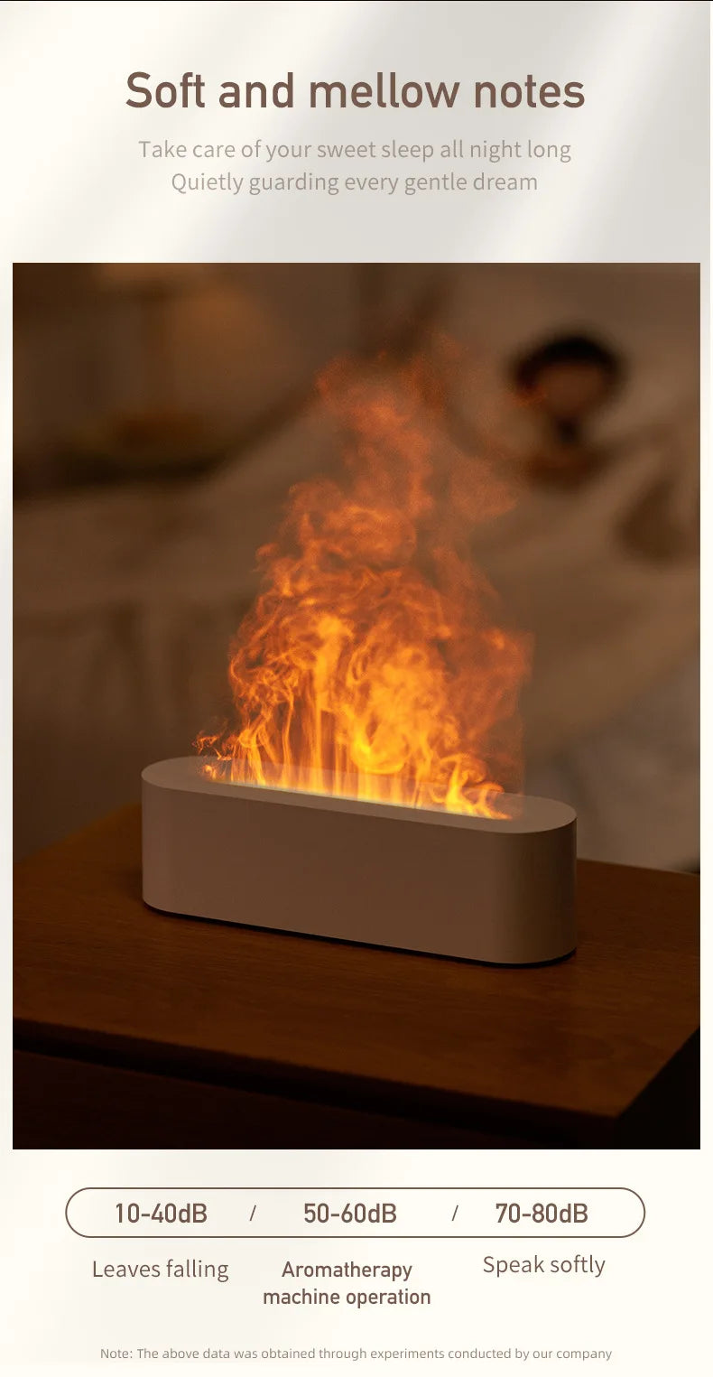 KentDO™ Flame Mist Aromatherapy Diffuser