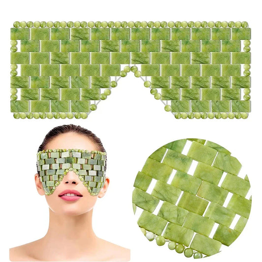 KentDO™ Cooling Jade Eye Mask – Puffiness & Dark Circles Relief