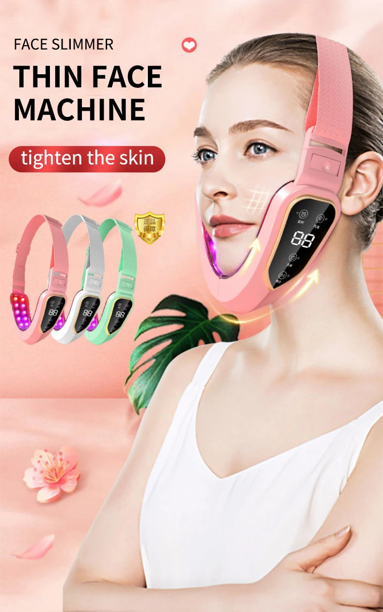 KentDO™ LED V-Face Massager – Lift, Slim & Rejuvenate Skin