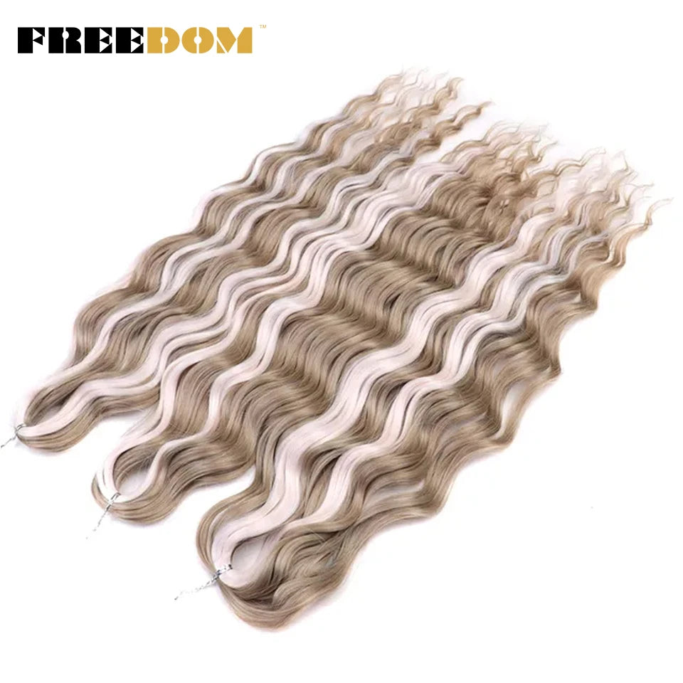 KentDO™ Loose Deep Wave Braiding Hair – Natural, Voluminous Style