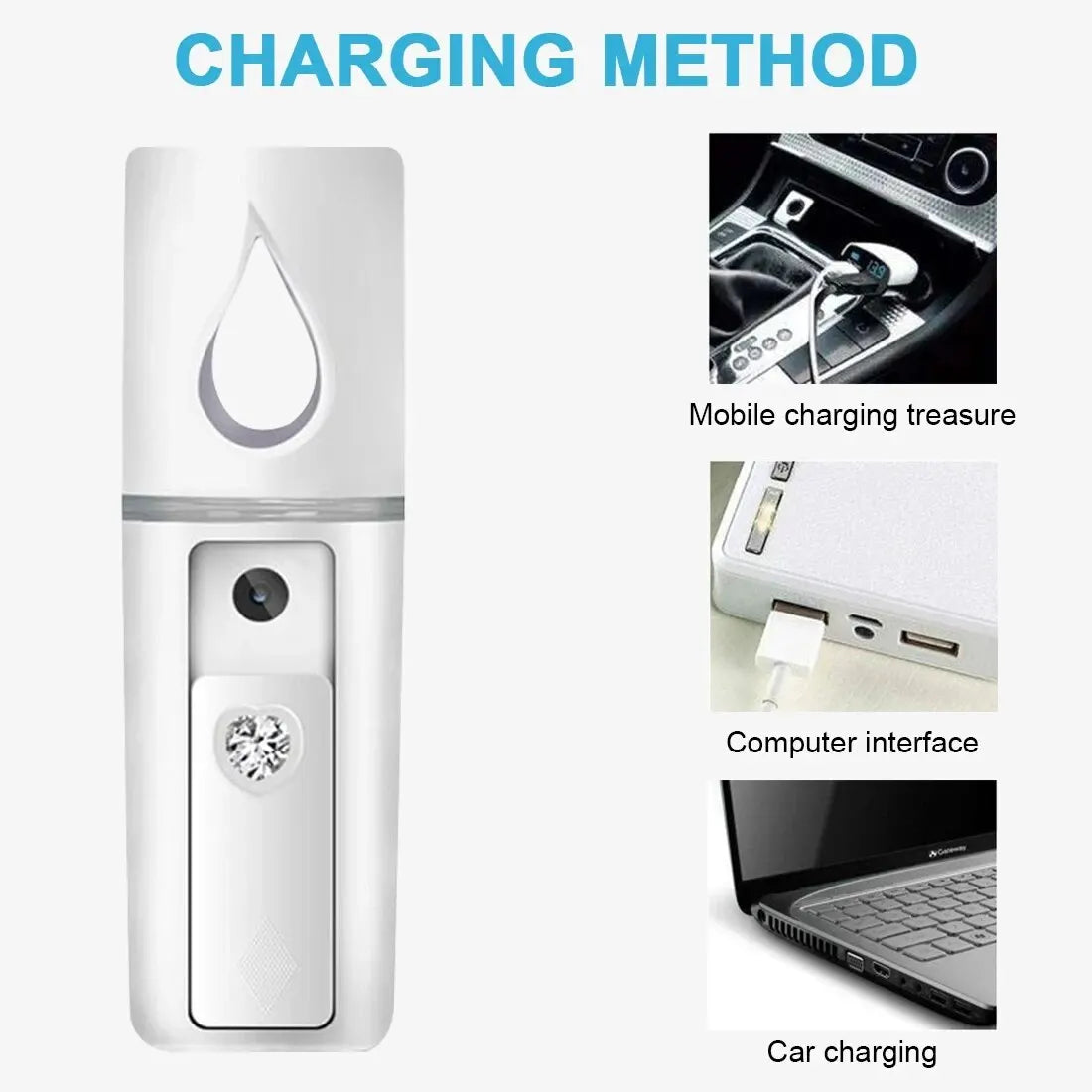 KentDO™ Nano Facial Mist Sprayer – Deep Skin Hydration On-the-Go
