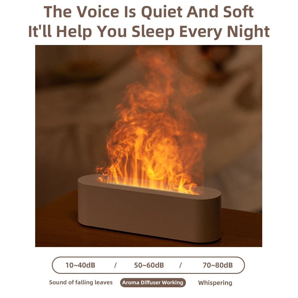 KentDO™ Flame Mist Aromatherapy Diffuser