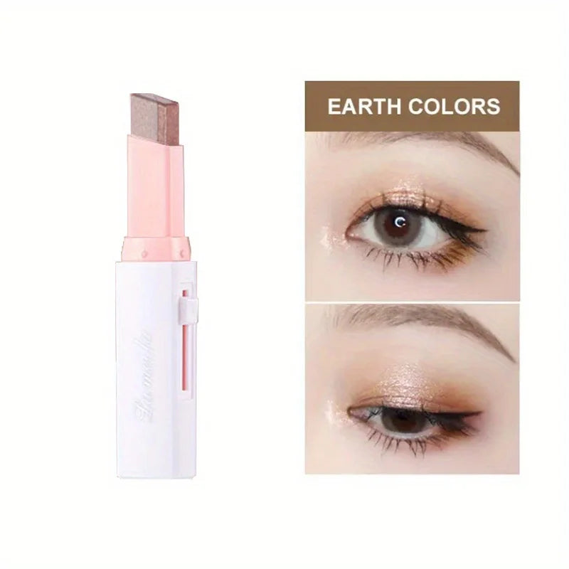 KentDO™ Two-Color Eye Shadow Stick – Natural 3D Gradient Look