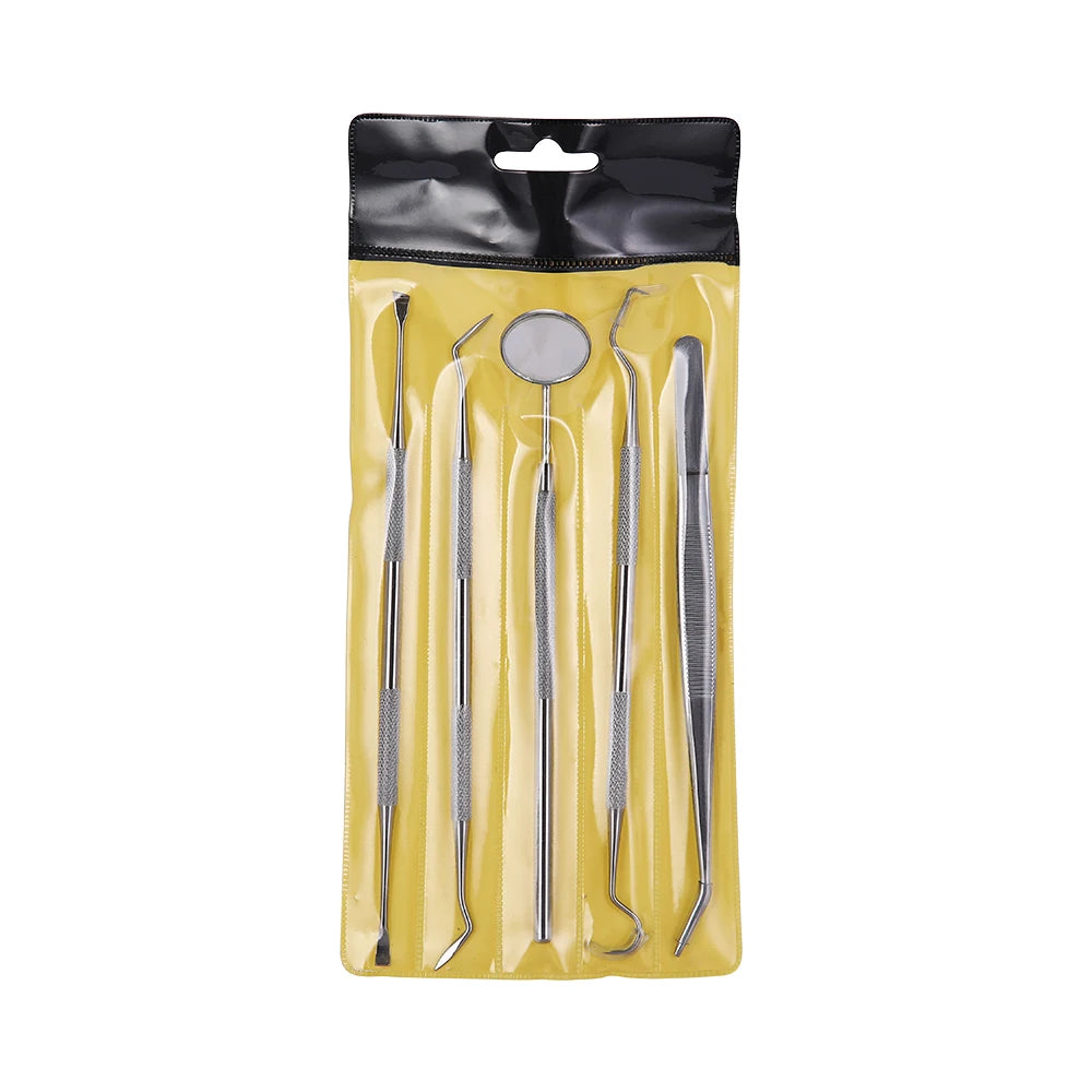 KentDO™ Dental Cleaning Tools Set – Stainless Steel Home & Clinic Kit