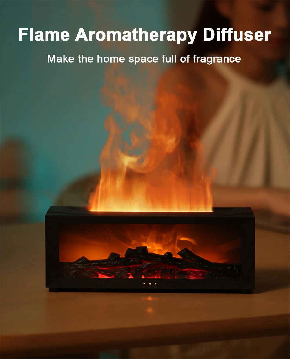 KentDO™ Smart Flame Aromatherapy Humidifier
