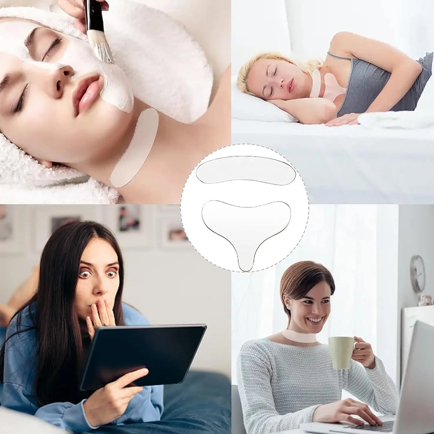 KentDO™ Reusable Silicone Chest Patch – Anti-Wrinkle Lift