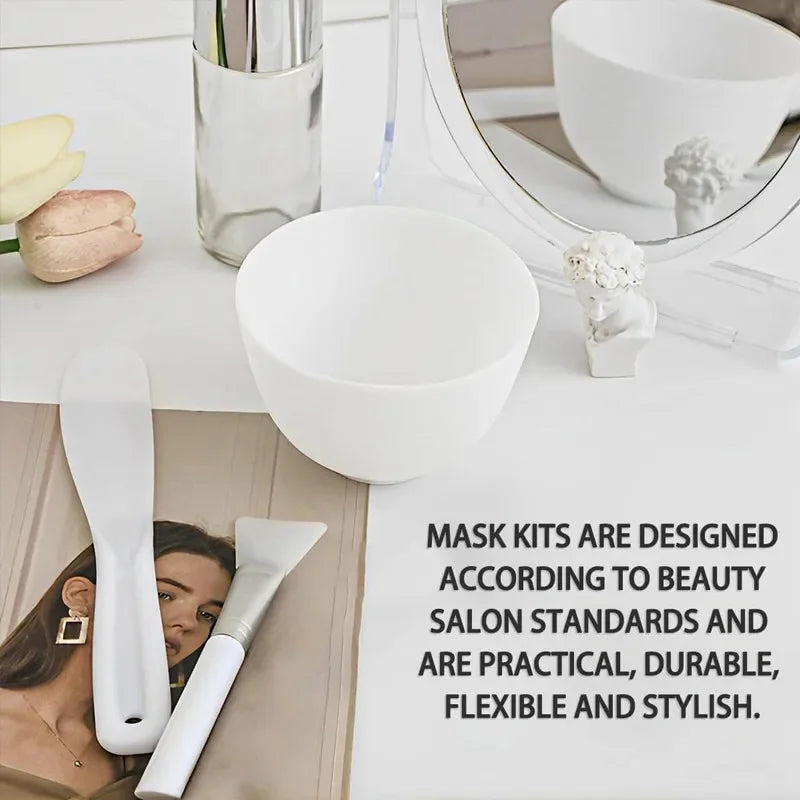 KentDO™ Silicone Face Mask Bowl Set – Easy Mixing Kit