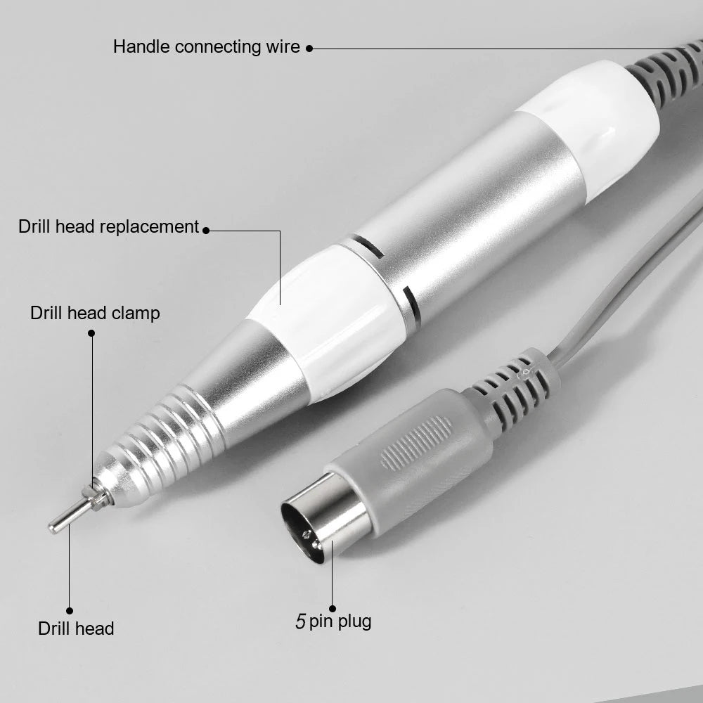 KentDO™ Electric Nail Drill Pen – 35,000RPM Pro Precision
