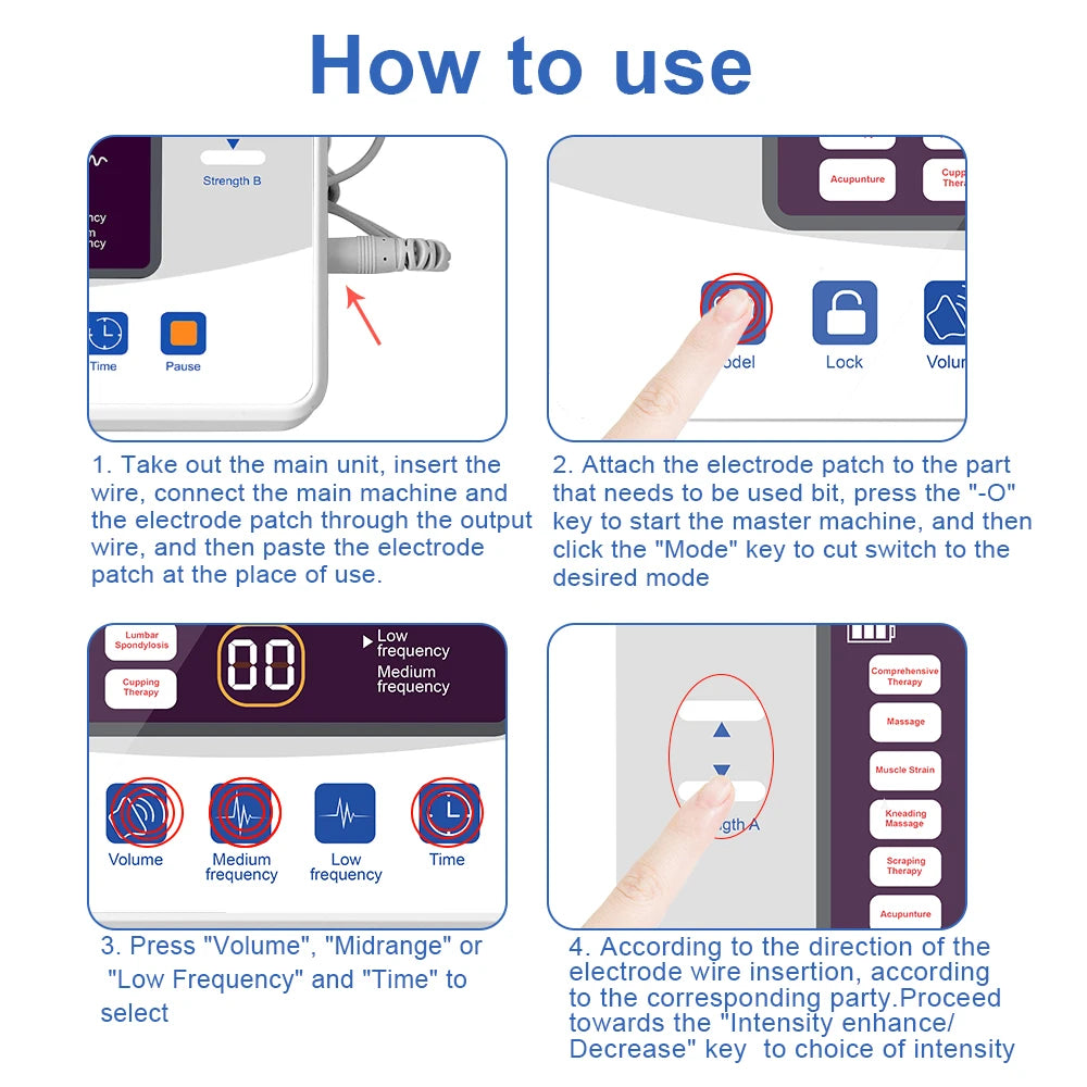 KentDO™ EMS Muscle Stimulator for Pain Relief & Recovery