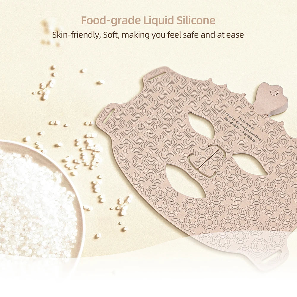 KentDO™ 7-Color LED Silicone Face Mask for Skin Repair & Brightening