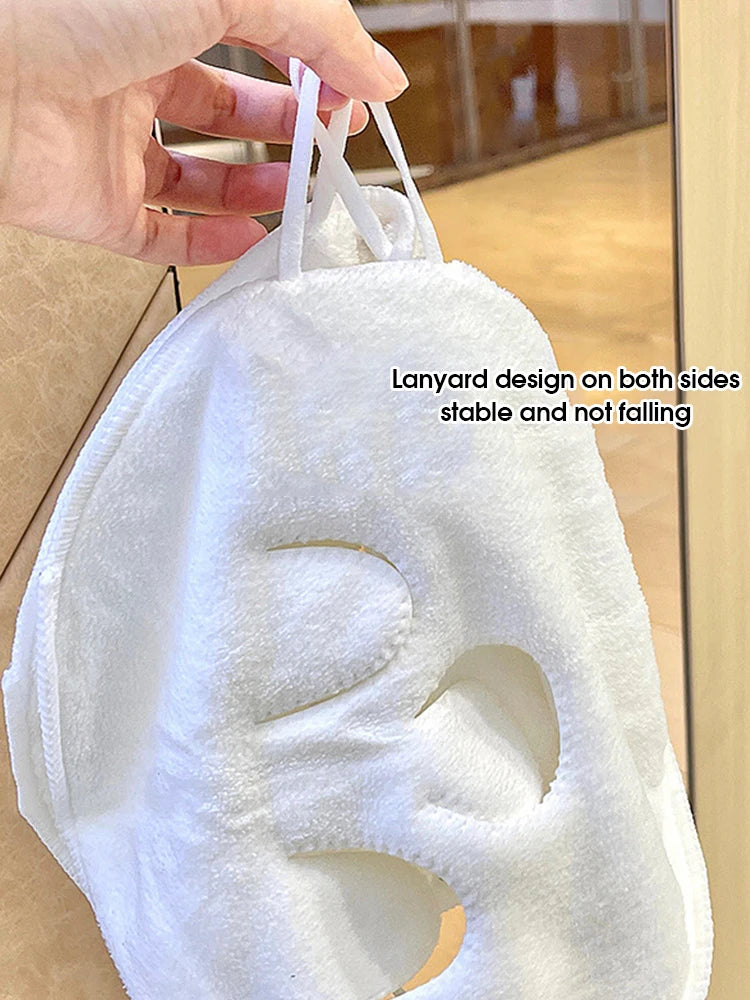 KentDO™ Hot Steam Face Towel – Relaxing Heat & Cold Therapy