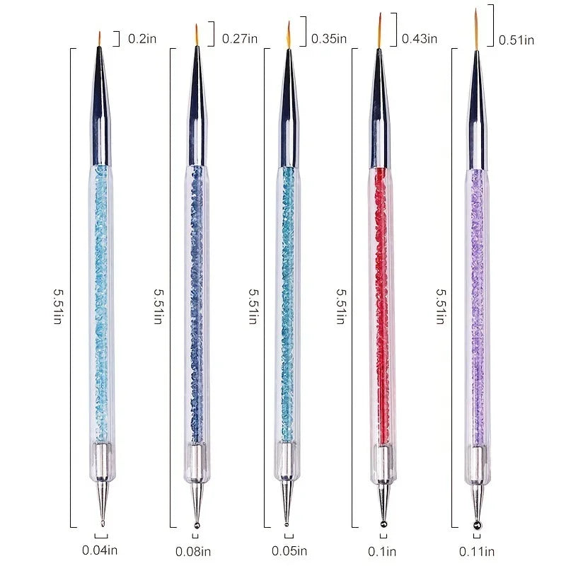 KentDO™ Dotting Nail Art Brush Set – 5pcs