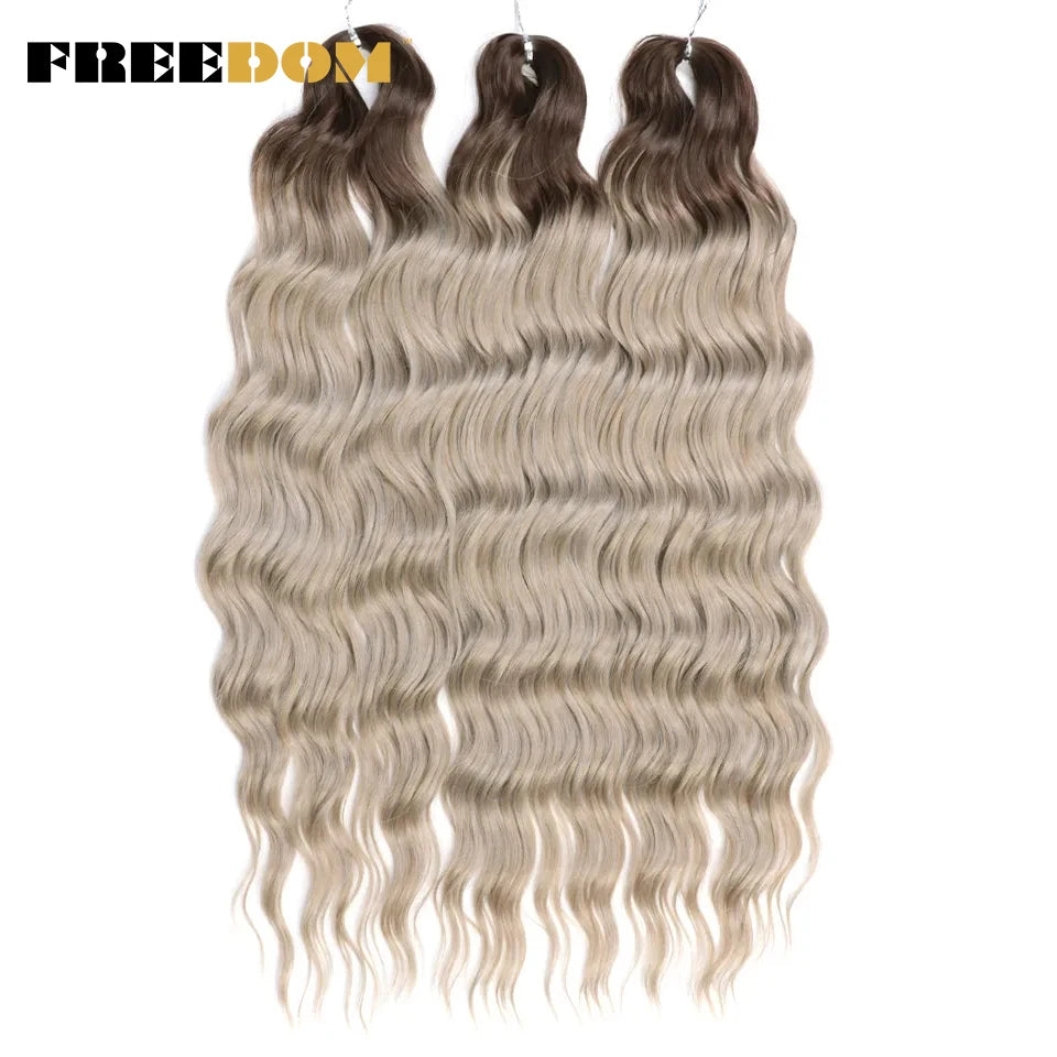 KentDO™ Loose Deep Wave Braiding Hair – Natural, Voluminous Style