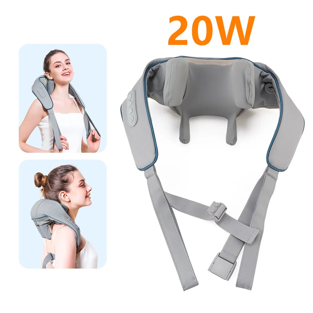 KentDO™ 26W Neck & Shoulder Massager – Deep Tissue Relief