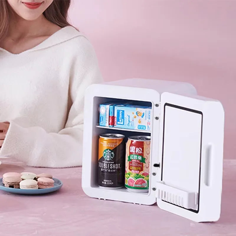 KentDO™ 4L Makeup Fridge with LED Mirror – Keep Beauty Fresh