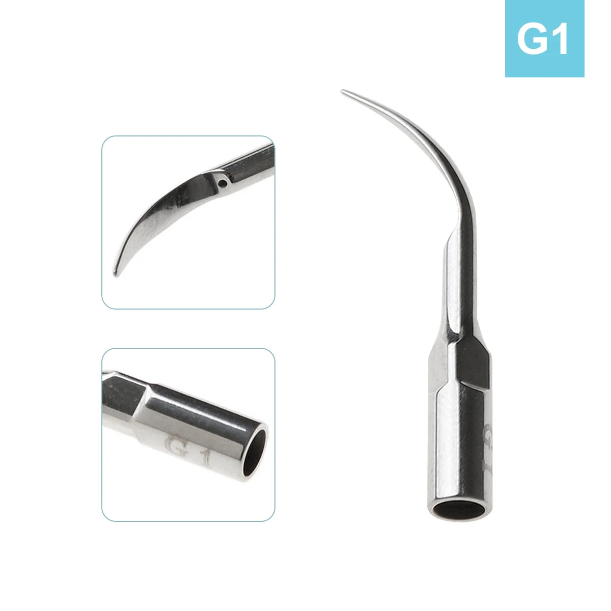 KentDO™ 5pcs Dental Ultrasonic Scaler Tips – Precision Cleaning