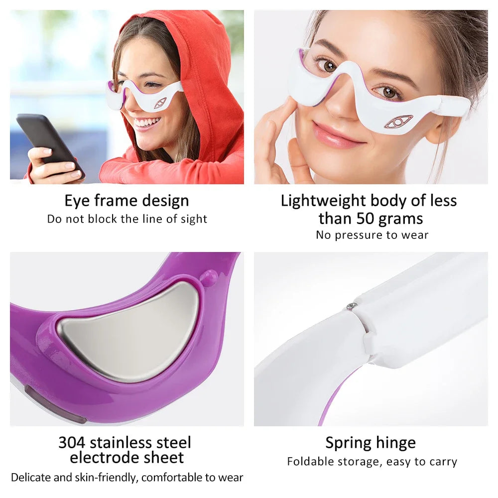 KentDO™ Electric Eye Massager – Anti-Wrinkle & Fatigue Relief