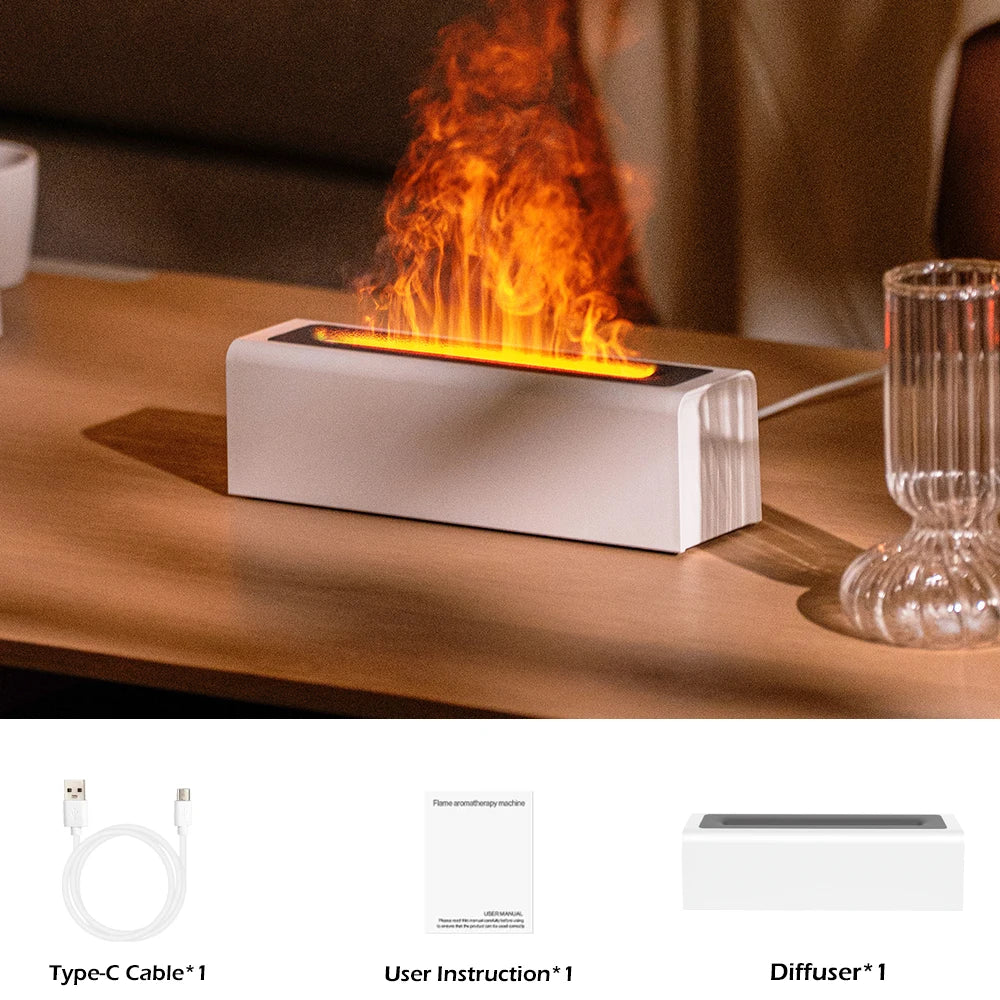 KentDO™ Flame Mist Aromatherapy Diffuser